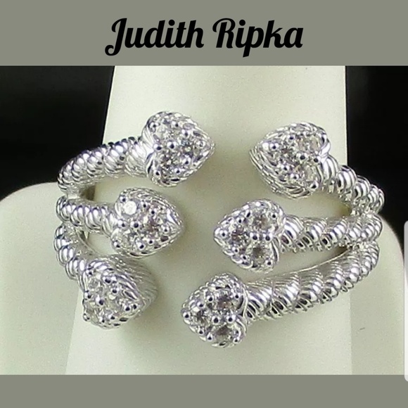 Judith Ripka Jewelry - ❌SOLD Judith Ripka Diamonique Sterling Ring 7